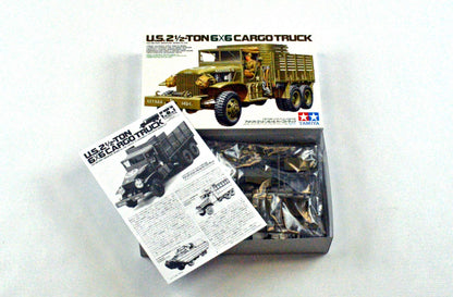 Tamiya 1/35 Military Miniature US Army 6X6 Cargo Truck Plastic Model 35218- Japan Figure Store - #1 Bring To You The Best Japanese Goods