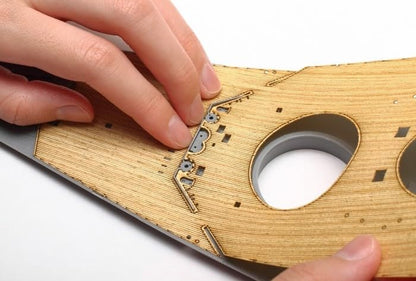 Tamiya 1/350 Japanese Battleship Yamato Wooden Deck Detail Up Parts 12645- Japan Figure Store - #1 Bring To You The Best Japanese Goods