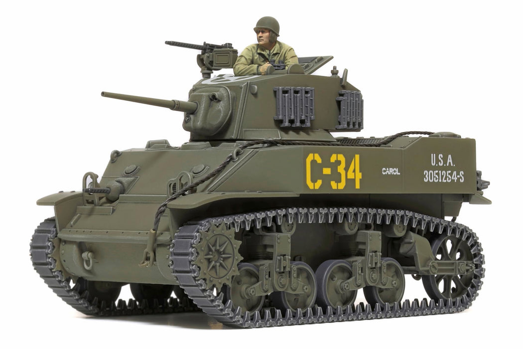 Tamiya 1/48 Modèle de char léger M5A1 Stuart 32606