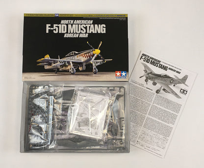 Tamiya 1/72 US Army F-51D Mustang Model Korean War 60754- Japan Figure Store - #1 Bring To You The Best Japanese Goods