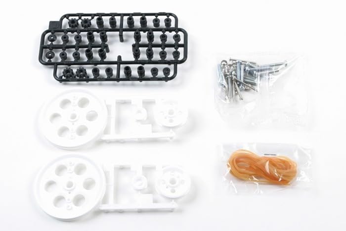 Tamiya Fun Craft Series No.141 Pulley L Set 70141 Durable Educational Kit- Japan Figure Store - #1 Bring To You The Best Japanese Goods