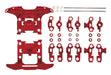 Tamiya Gp.411 N-04/T-04 Reinforced Unit Upgrade Parts Red 15411- Japan Figure Store - #1 Bring To You The Best Japanese Goods