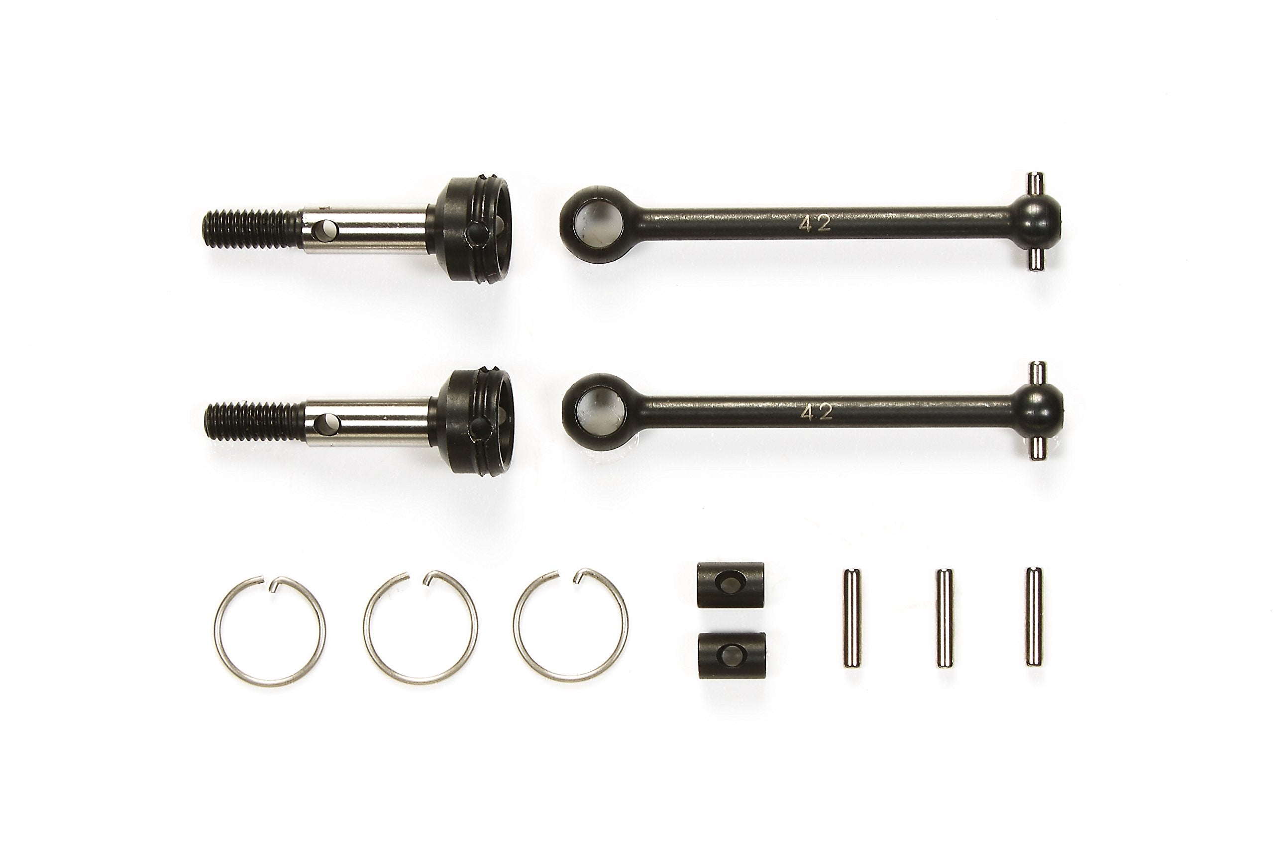 Tamiya XV-01 Assembly Universal Shaft Front 2 Pieces - Hop-Up Options 54515- Japan Figure Store - #1 Bring To You The Best Japanese Goods