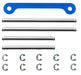Tamiya Hop-Up Options 1695 Stainless Steel Shaft & Aluminum Support GF-01 WR-02- Japan Figure Store - #1 Bring To You The Best Japanese Goods