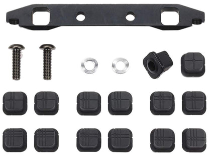 Tamiya TT-02 Type-S Adjustable Rear Steel Suspension Mount Hop-Up Option 54967- Japan Figure Store - #1 Bring To You The Best Japanese Goods