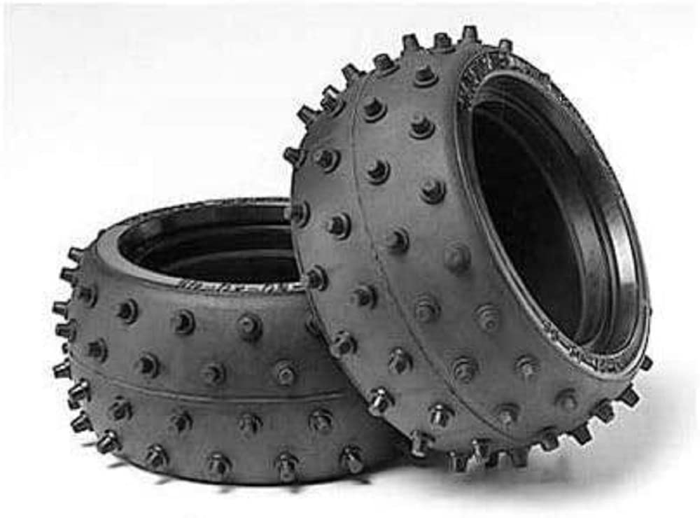 Tamiya Hop-Up Options OP-59 Wide Studded Tires Set of 2- Japan Figure Store - #1 Bring To You The Best Japanese Goods