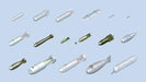Tamiya Italeri 1/48 WWII German Aircraft Weapon Set Model 2691- Japan Figure Store - #1 Bring To You The Best Japanese Goods