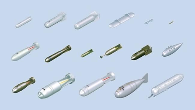 Tamiya Italeri 1/48 WWII German Aircraft Weapon Set Model 2691- Japan Figure Store - #1 Bring To You The Best Japanese Goods