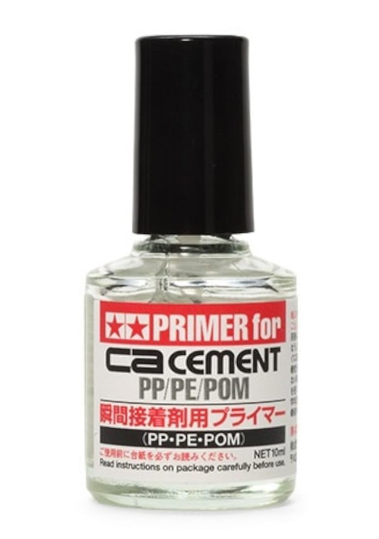 Tamiya Instant Adhesive Primer Pp/Pe/Pom 10ml - Model Adhesive Series No.180- Japan Figure Store - #1 Bring To You The Best Japanese Goods