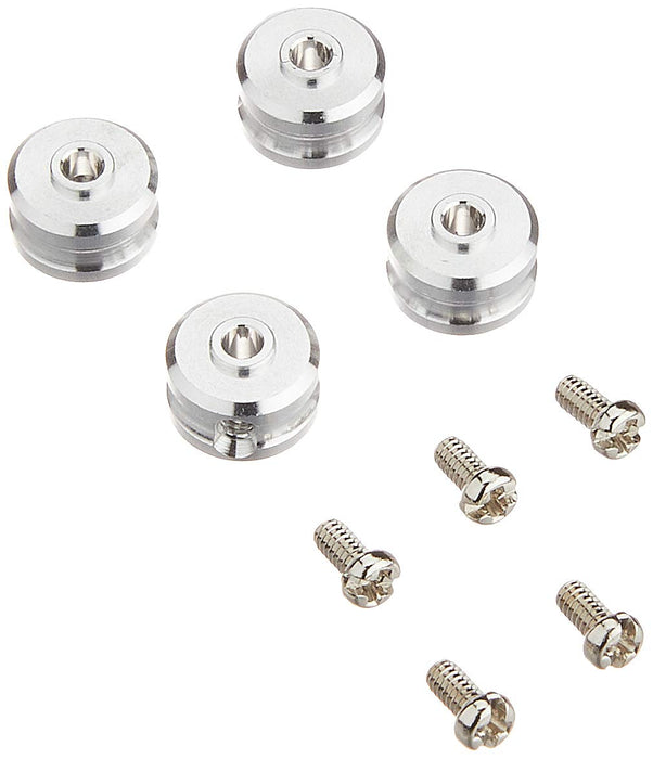 Tamiya Mini 4WD Aluminum Shaft Stopper 4-Piece Set 10308- Japan Figure Store - #1 Bring To You The Best Japanese Goods