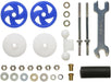 Tamiya Mini 4Wd 17mm Blue Stabilizer Headset Large Diameter 95430- Japan Figure Store - #1 Bring To You The Best Japanese Goods
