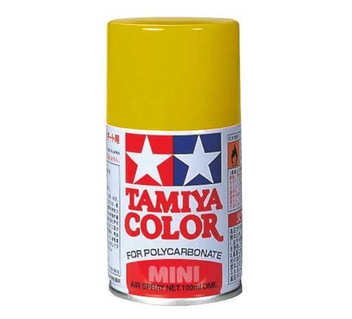 Tamiya PS-56 Mustard Yellow Polycarbonate Spray Paint Model 86056- Japan Figure Store - #1 Bring To You The Best Japanese Goods