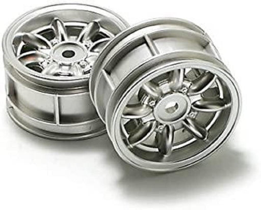 Tamiya R/C Spare Parts Mini Cooper '94 Chrome Wheels 1/10 Scale- Japan Figure Store - #1 Bring To You The Best Japanese Goods