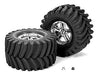 Tamiya R/C Spare Tgm-02 DV Lug Tire & Wheel Set for Tamiya TGM-02 Models- Japan Figure Store - #1 Bring To You The Best Japanese Goods