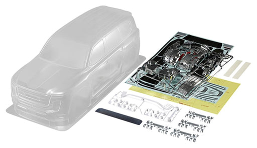 Tamiya Rc Toyota Land Cruiser 300 1/10 Unpainted Spare Body Set 51691- Japan Figure Store - #1 Bring To You The Best Japanese Goods