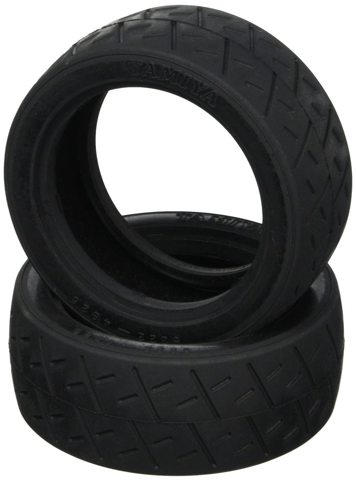 Tamiya Rc Spare Parts Racing Semi-Slick Tire 50810 - High-Performance Upgrade- Japan Figure Store - #1 Bring To You The Best Japanese Goods