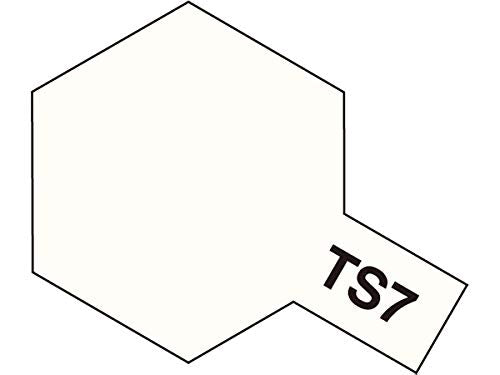 Tamiya Spray Ts-7 Racing White Model Paint 100ml 85007- Japan Figure Store - #1 Bring To You The Best Japanese Goods