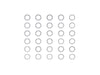 Tamiya Hop-Up Options 4mm Shim Set Op-586 High-Performance Model Parts- Japan Figure Store - #1 Bring To You The Best Japanese Goods