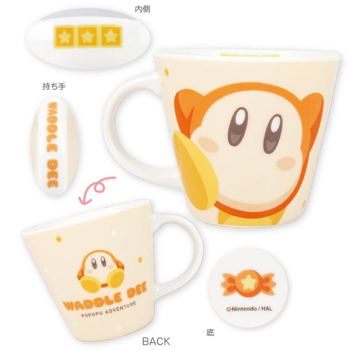 T's Factory Kirby Of Stars Mug Kirby & Waddle Dee HK-5524675KW- Japan Figure Store - #1 Bring To You The Best Japanese Goods