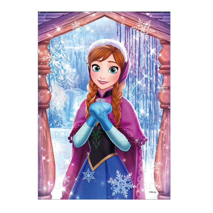 Tenyo Disney Princess Anna 108-Piece Jigsaw Puzzle with Glue and Spatula