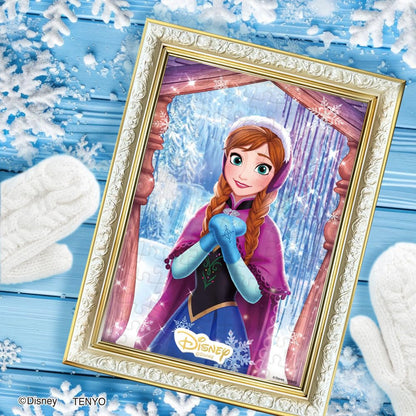 Tenyo Disney Princess Anna 108-Piece Jigsaw Puzzle with Glue and Spatula