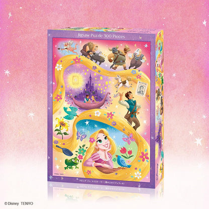 Tenyo 300-Piece Disney Tangled Jigsaw Puzzle 30.5x43cm Made in Japan