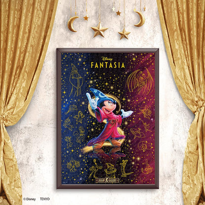 Tenyo Disney Fantasia 500-Piece Jigsaw Puzzle 35x49cm with Glue