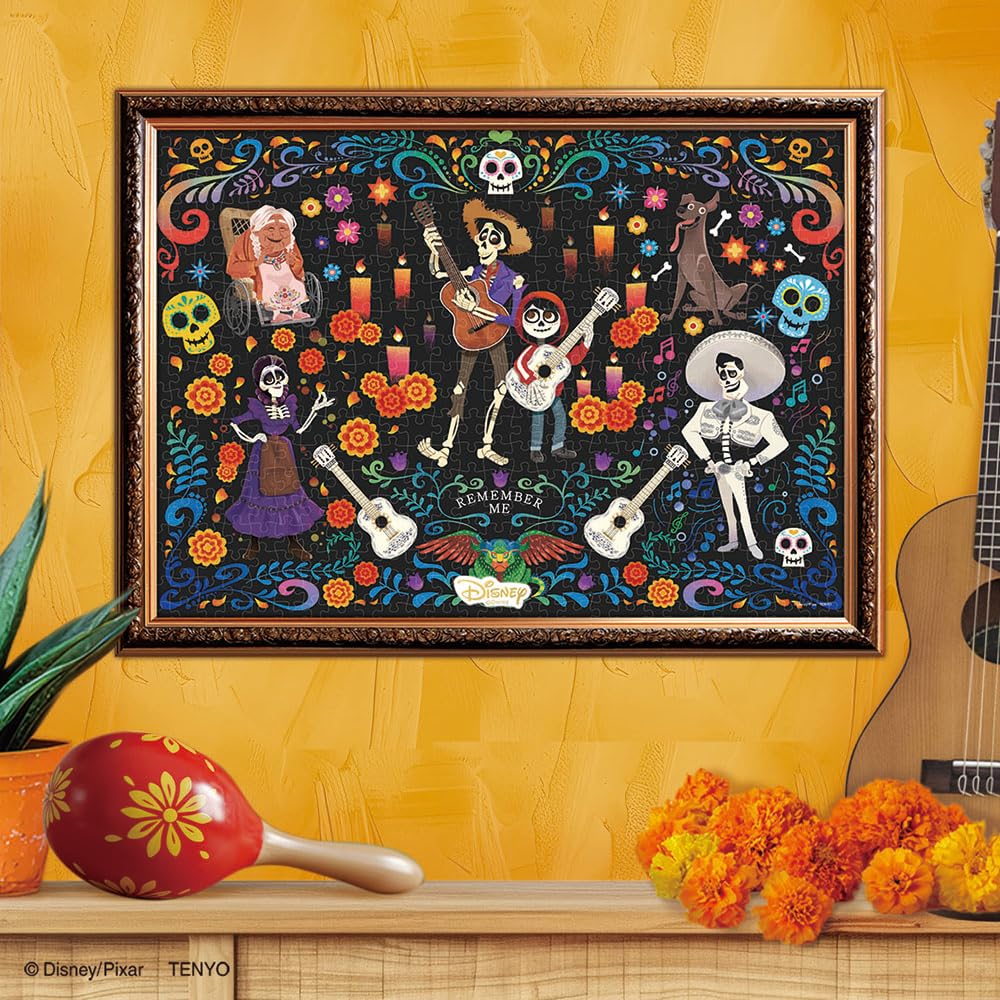 Tenyo 500-Piece Jigsaw Puzzle Disney Remember Me 35x49cm with Glue