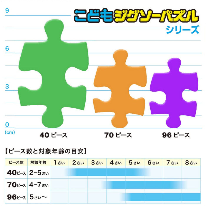 Tenyo Kids Jigsaw Puzzle Doraemon Movie 70 Pieces Ages 4-7 Made in Japan