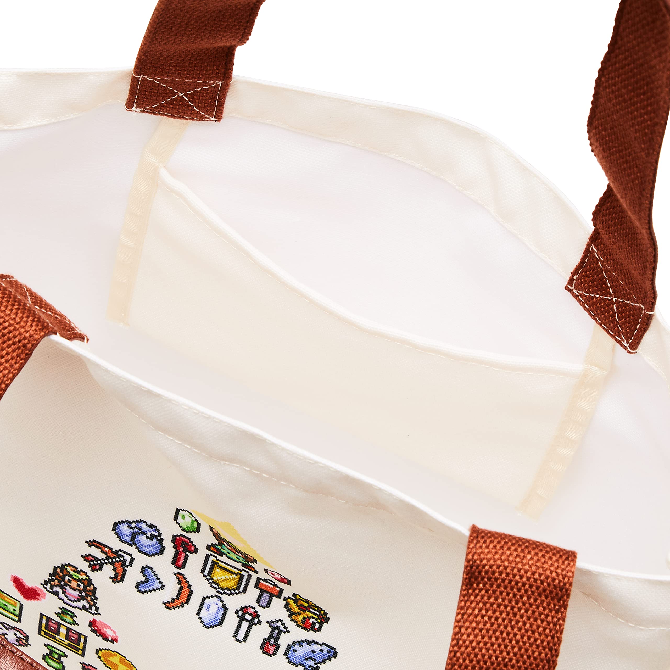 Sanei Boeki The Legend Of Zelda A Link To The Past Pixel Art Tote Bag- Japan Figure Store - #1 Bring To You The Best Japanese Goods