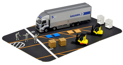 Tomytec Truck Collection Logistics Wing Van Set B Sagawa Express Diorama Supplies- Japan Figure Store - #1 Bring To You The Best Japanese Goods