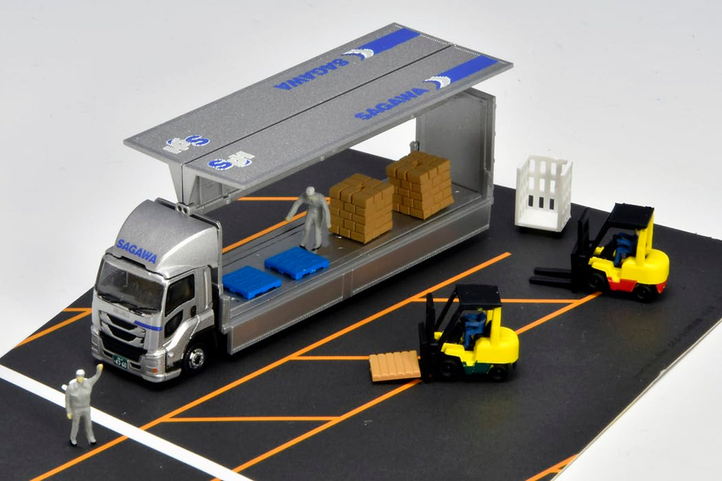 Tomytec Truck Collection Logistics Wing Van Set B Sagawa Express Diorama Supplies- Japan Figure Store - #1 Bring To You The Best Japanese Goods