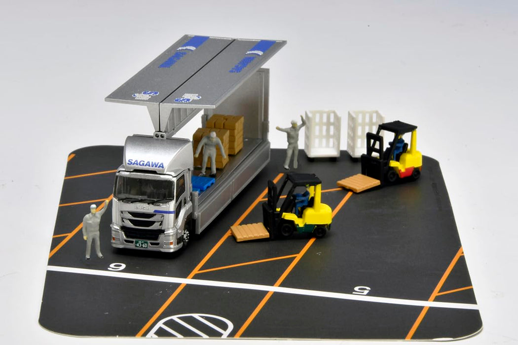 Tomytec Truck Collection Logistics Wing Van Set B Sagawa Express Diorama Supplies- Japan Figure Store - #1 Bring To You The Best Japanese Goods