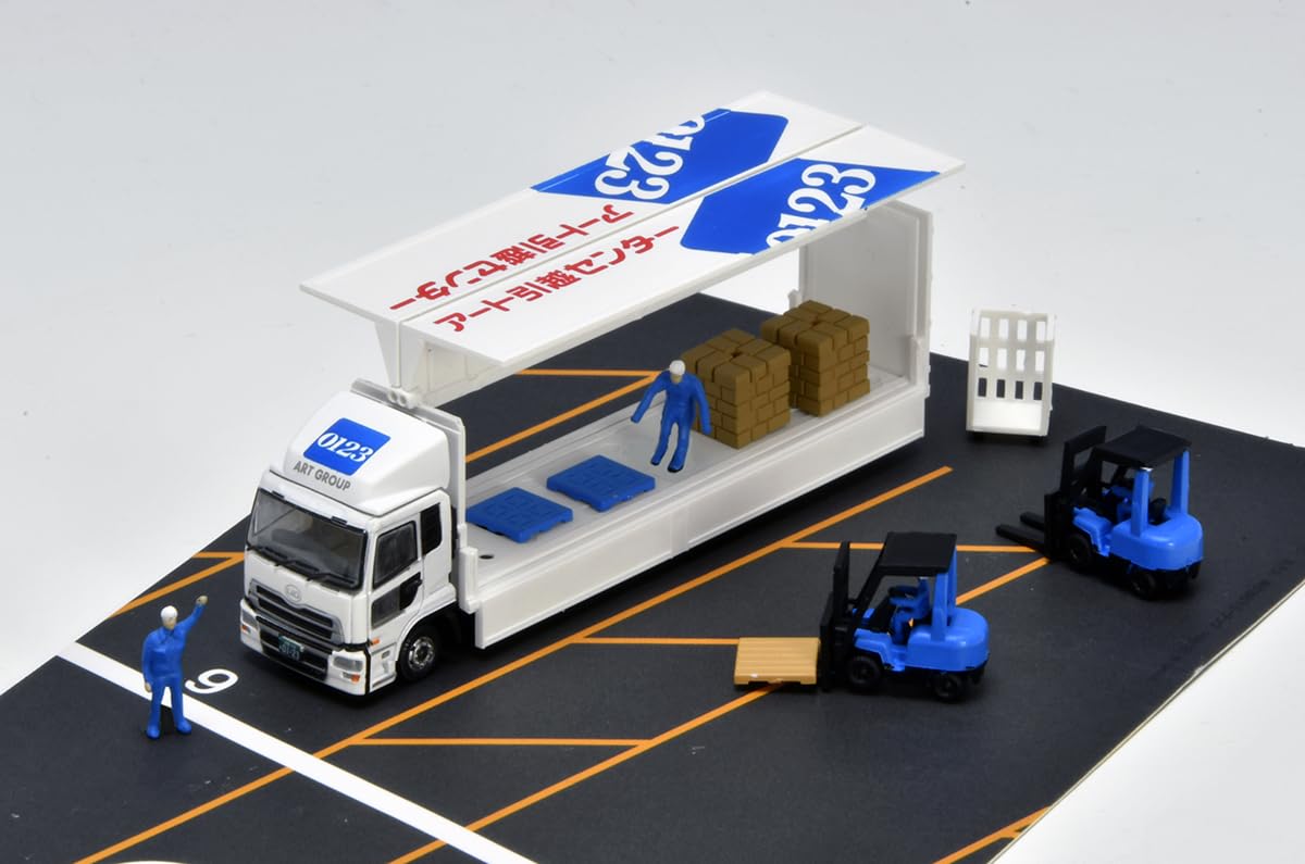Tomytec Truck Collection Logistics Wing Van Set C Diorama Supplies- Japan Figure Store - #1 Bring To You The Best Japanese Goods