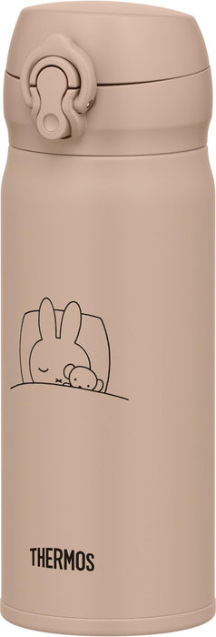 Thermos Miffy Milk Tea Vacuum Insulated Portable Mug 400ml JNL-405B- Japan Figure Store - #1 Bring To You The Best Japanese Goods