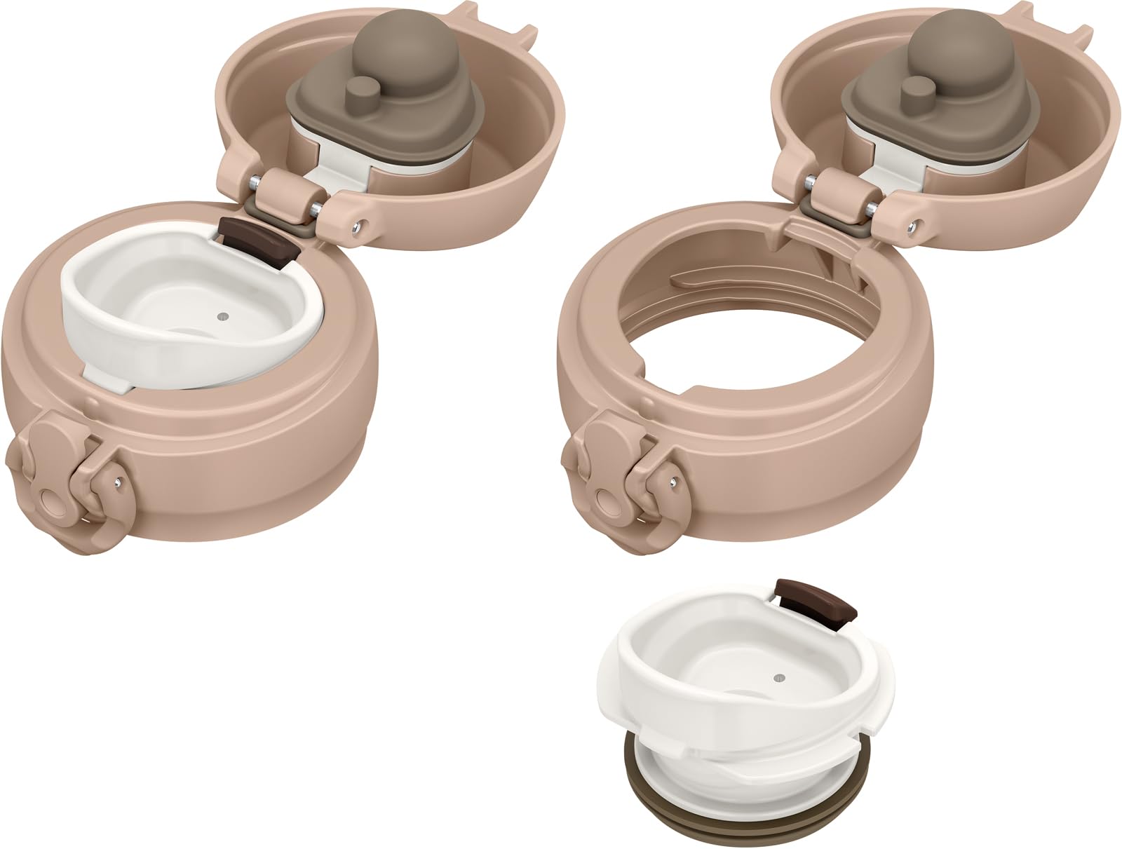 Thermos Miffy Milk Tea Vacuum Insulated Portable Mug 400ml JNL-405B- Japan Figure Store - #1 Bring To You The Best Japanese Goods