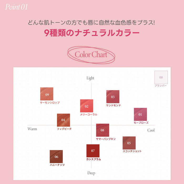 Tirtir Waterism Glow Tint 01 Mauve Rose Hydrating Lip Color- Japan Figure Store - #1 Bring To You The Best Japanese Goods