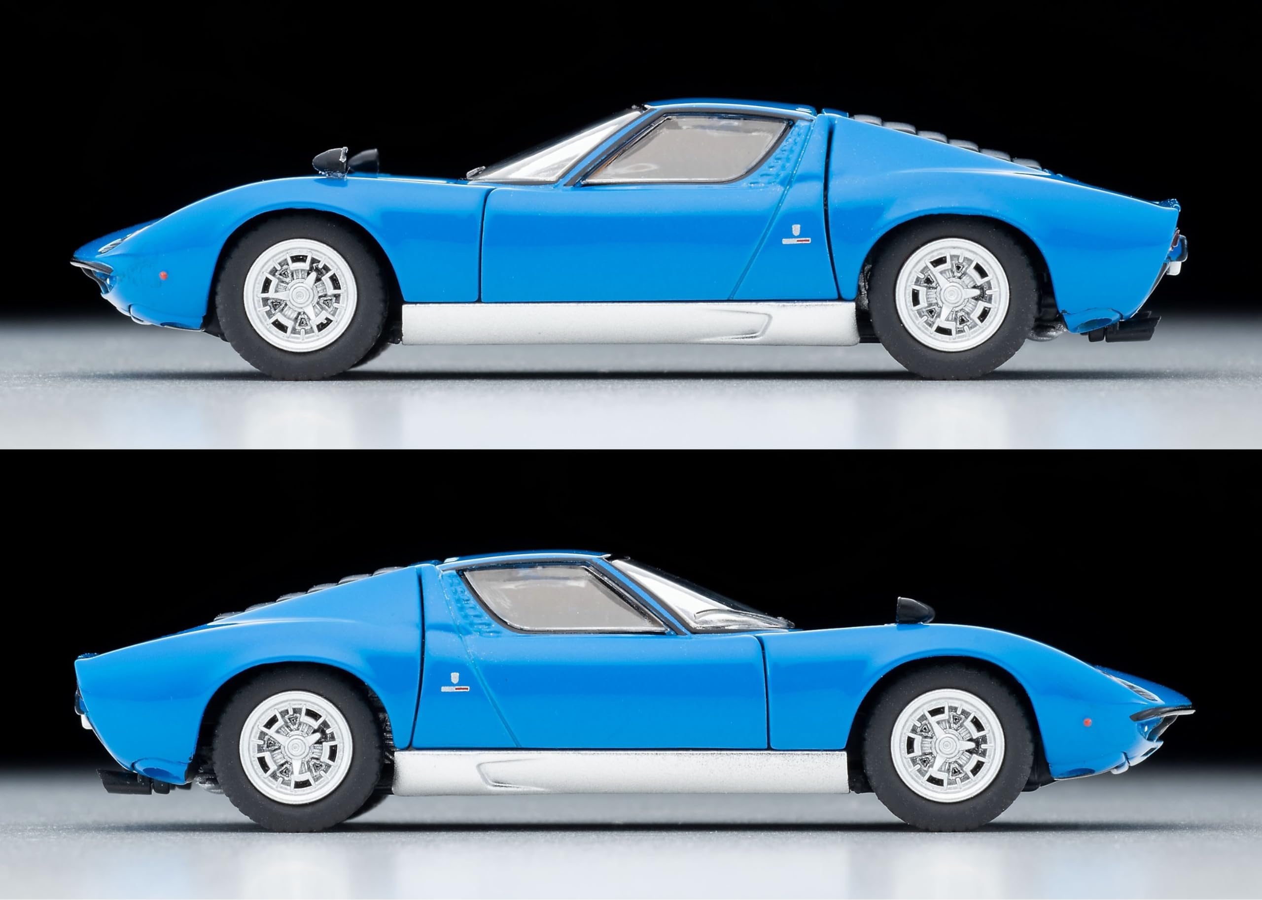 Tomytec Tomica Limited Vintage 1/64 Lamborghini Miura P400 Blue Model Car- Japan Figure Store - #1 Bring To You The Best Japanese Goods