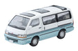 Tomytec 1/64 Toyota Hiace Wagon 1990 Model - White/Light Blue | Limited Vintage- Japan Figure Store - #1 Bring To You The Best Japanese Goods