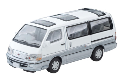 Tomytec Tomica 1/64 Lv-N216D Toyota Hiace Wagon Super Custom G White/Silver 2001- Japan Figure Store - #1 Bring To You The Best Japanese Goods