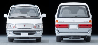 Tomytec Tomica 1/64 Lv-N216D Toyota Hiace Wagon Super Custom G White/Silver 2001- Japan Figure Store - #1 Bring To You The Best Japanese Goods