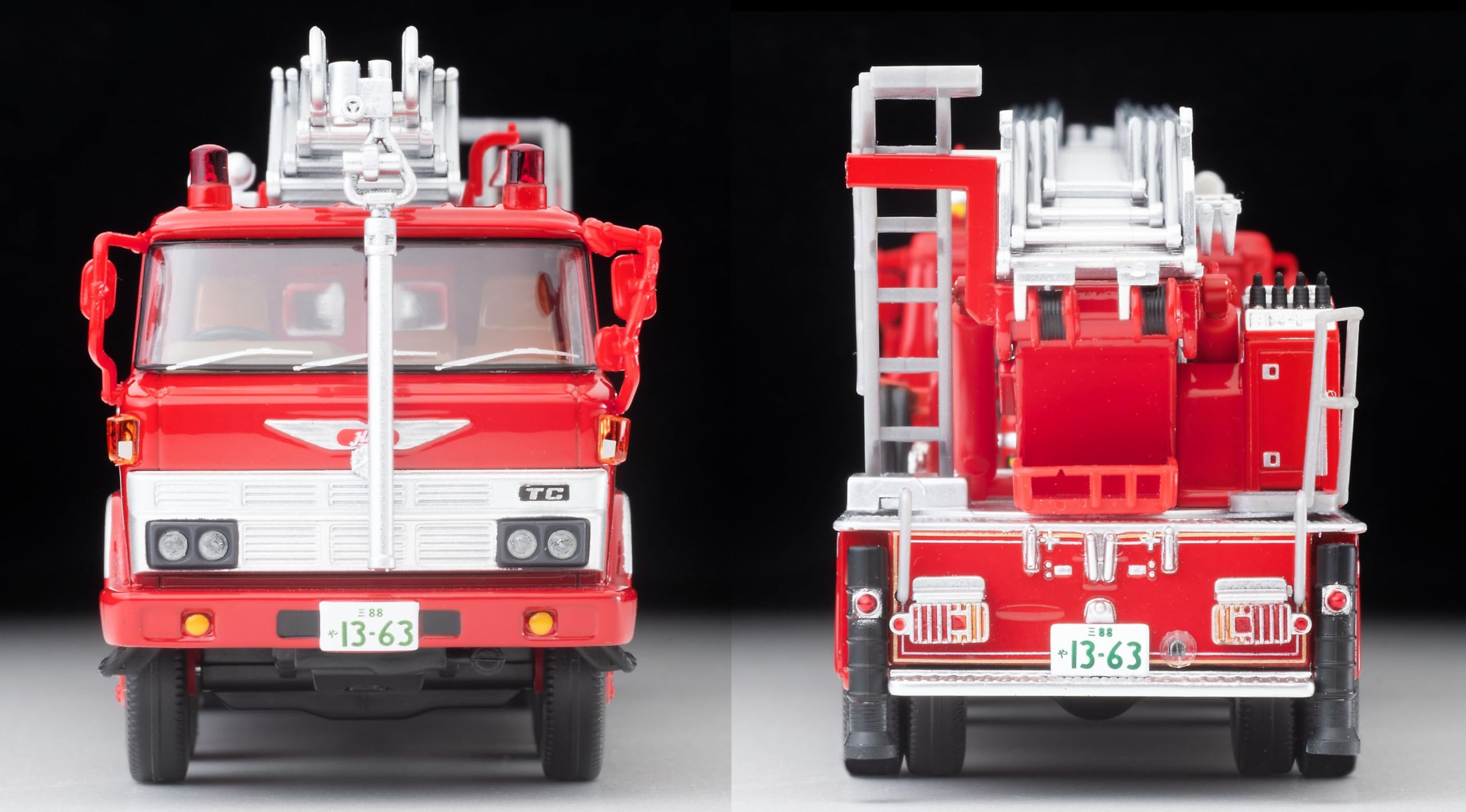 Tomytec Tomica Limited Vintage Neo Hino Tc343 Ladder Fire Truck Owase- Japan Figure Store - #1 Bring To You The Best Japanese Goods