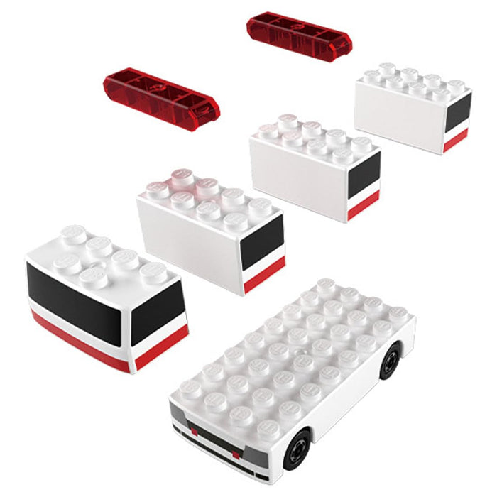 Takara Tomy Tomica Plarail Block Ambulance Toy with Interactive Features