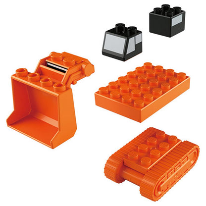 Takara Tomy Tomica Plarail Block Bulldozer Toy Vehicle Set