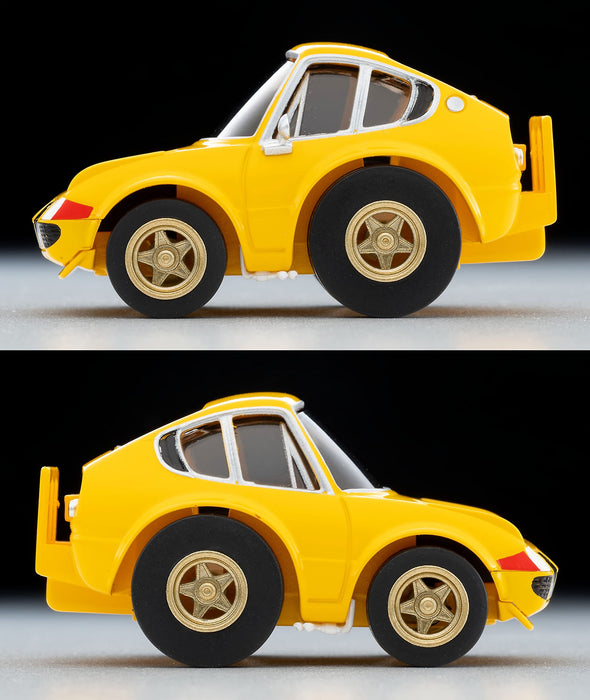 Tomytec Choro-Q Zero Z-83B Ferrari 365 GTB4 Competizione Yellow Model Car- Japan Figure Store - #1 Bring To You The Best Japanese Goods