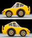 Tomytec Choro-Q Zero Z-83B Ferrari 365 GTB4 Competizione Yellow Model Car- Japan Figure Store - #1 Bring To You The Best Japanese Goods
