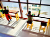 Tomytec Diocolle Cafe Terrace Set with Mini Car and Dolls 335269
