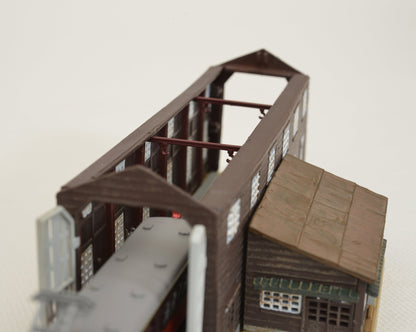 Tomytec Diorama Collection 021-3 Train Shed A3 - Detailed Model Supplies- Japan Figure Store - #1 Bring To You The Best Japanese Goods
