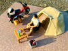 Tomytec Geocolle 64 Car Snap 30A Solo Camping Set with Honda CT125 Hunter Cub