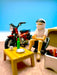 Tomytec Geocolle 64 Car Snap 30A Solo Camping Set with Honda CT125 Hunter Cub